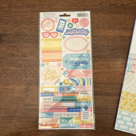Scrapbooking American Crafts “Fantastico” Obed Marshall Paper Collection Bundle - Picture 3 of 3